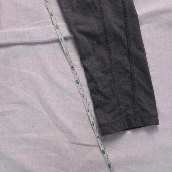 Gymshark Training Leggings Charcoal Grey High Waisted Pockets Women Size 6 - Picture 8 of 8